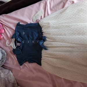 Girls size 6 Jean dress